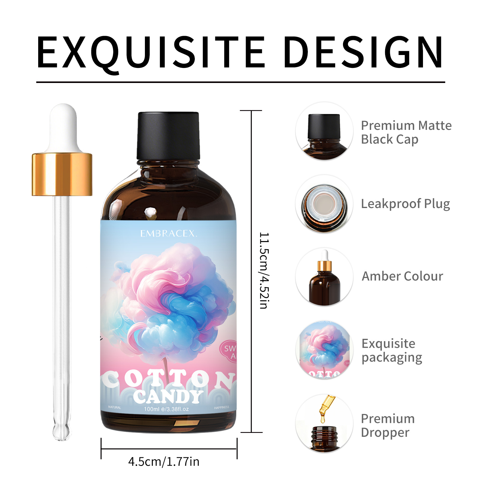 100ml コットンキャンディフレグランスオイル ディフュー - Silk Candle のレビューと価格
