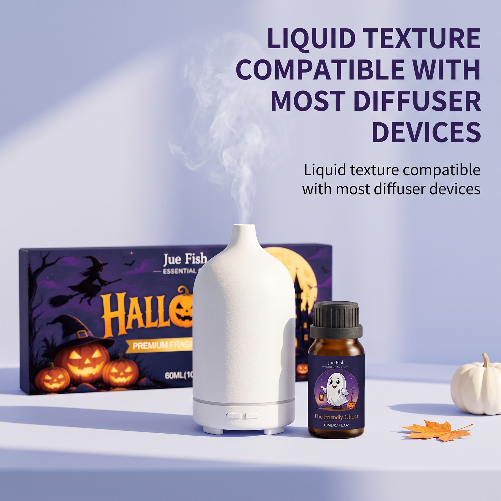 ハロウィーン用エッセンシャルオイルセット。天然植物エキスを配 - Candle Fragrance のレビューと価格