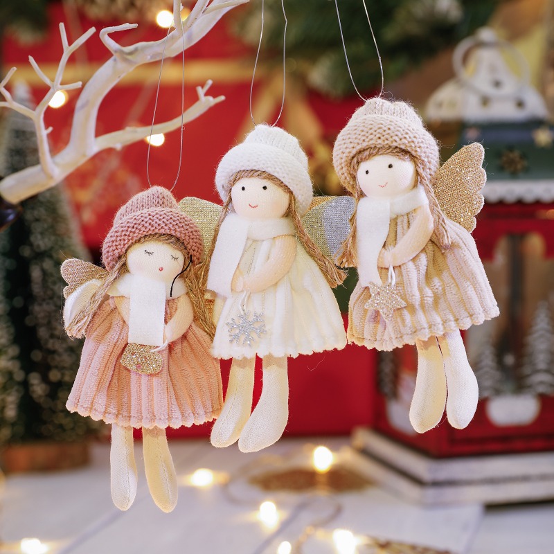 2024 新年ギフトかわいいクリスマス天使人形クリスマスツリ - Candle Lighter のレビューと価格