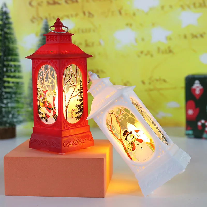 1 個クリスマス風ランプキャンドルテーブルランプ 12.5  - Candle Containers のレビューと価格