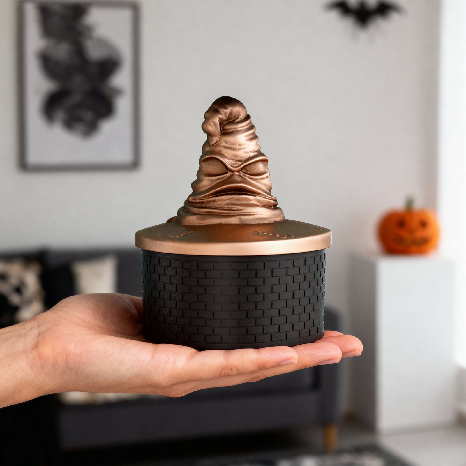クリスマス、ハロウィン、香り付き石膏セメント樹脂ウィザードハ - Candle Containers のレビューと価格